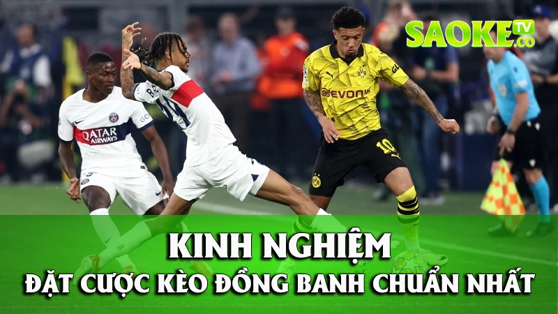 Kinh nghiệm đặt cược kèo đồng banh chính xác nhất